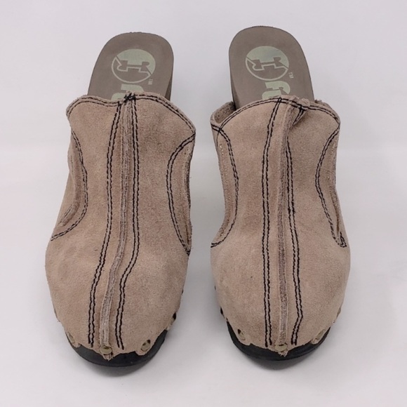 🆕Size 6.5-SEXY & STYLISH! Flogg Diana Suede Clogs - Picture 3 of 8